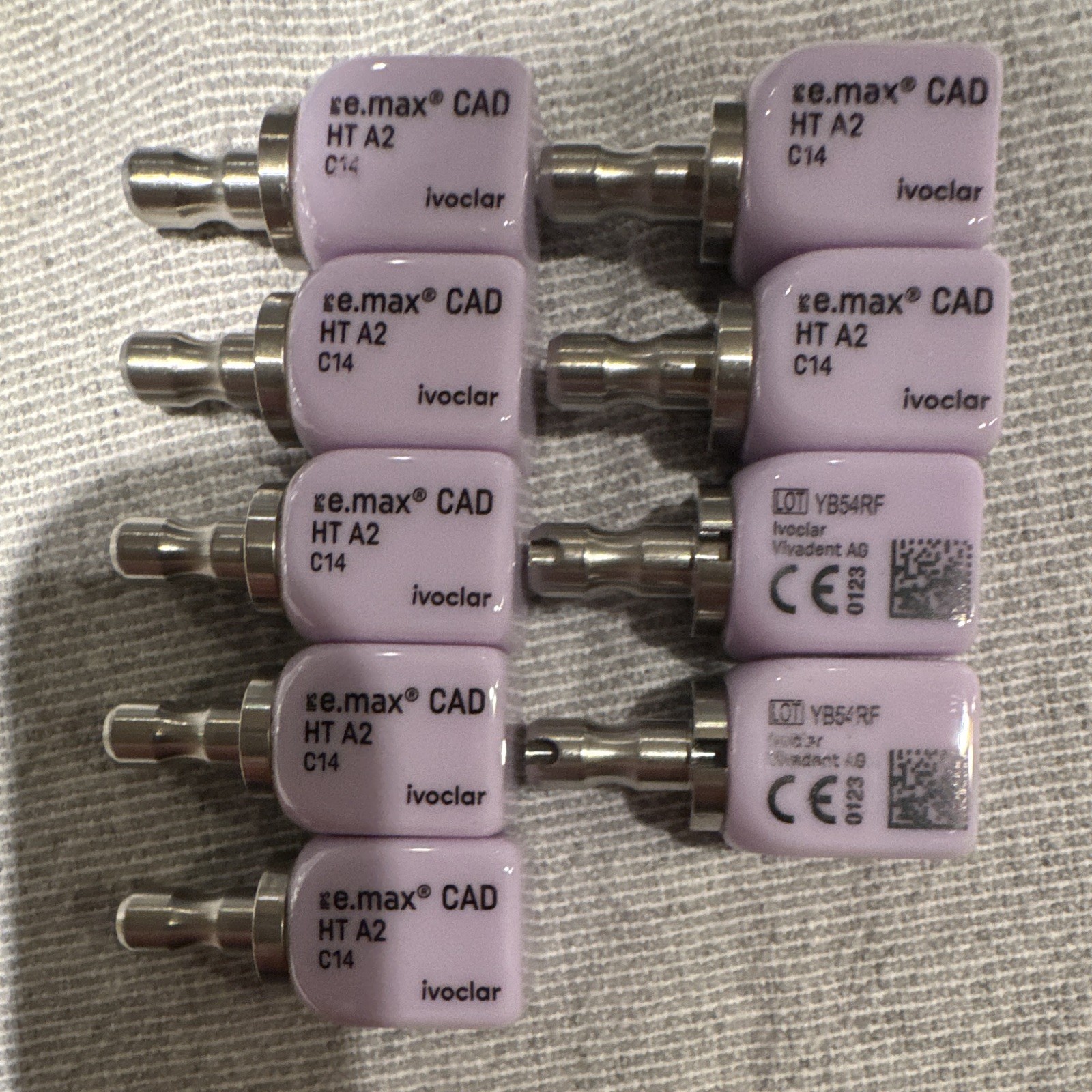 Ips Emax Cad Cerec In Lab HT A1-3 / C14. Check description for quantities