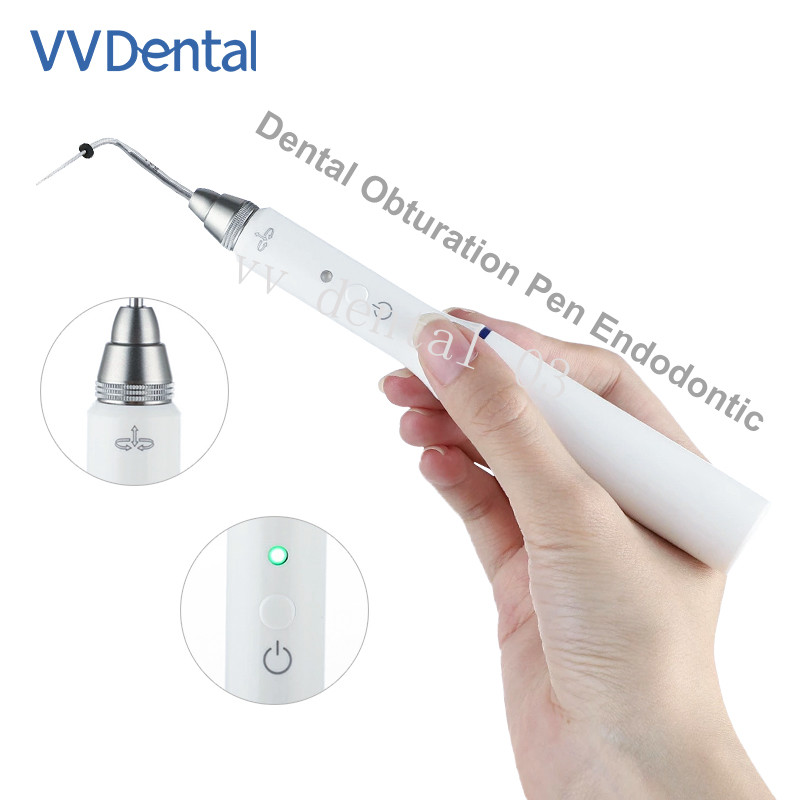 Dental Cordless Gutta Percha Obturation Pen Root Canal Filling System +2 Tips