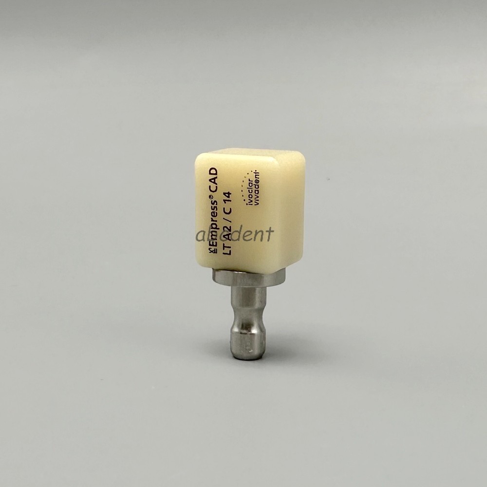 C14 Emax Dental LT A2/C14 Glass Ceramic Lithium Dislicate CAD Cerec Blocks 5Pcs