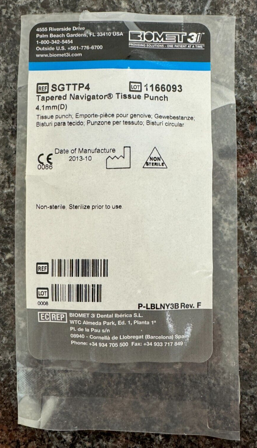 Tapered Navigator Punch 4.1mm