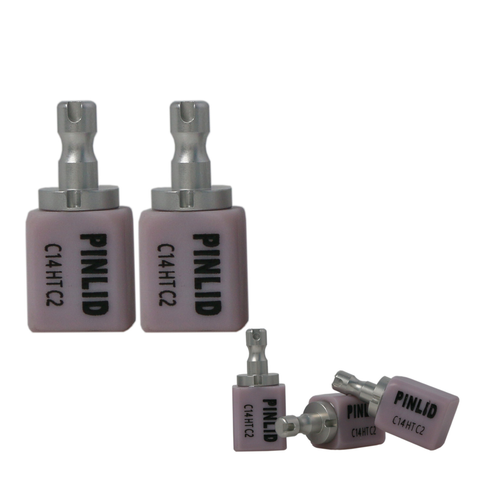 5Pcs C14 Dental Glass Ceramic Blocks CAD CAM Block HT LT Fits Sirona Roland MCXL