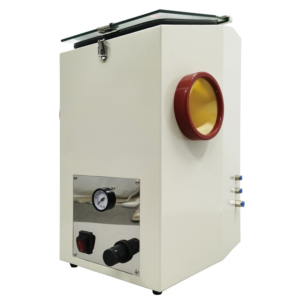Lab Equipment Sandblaster Sand Blasting Machine 110V Sand Ejector