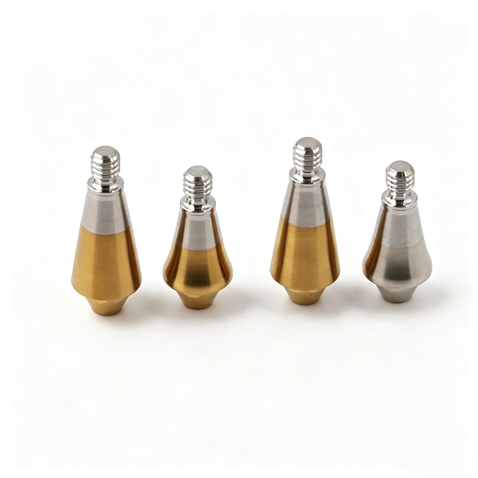 Dental Titanium multi unit straight abutment D4.8 MU for bridge fits Hiossen OSS