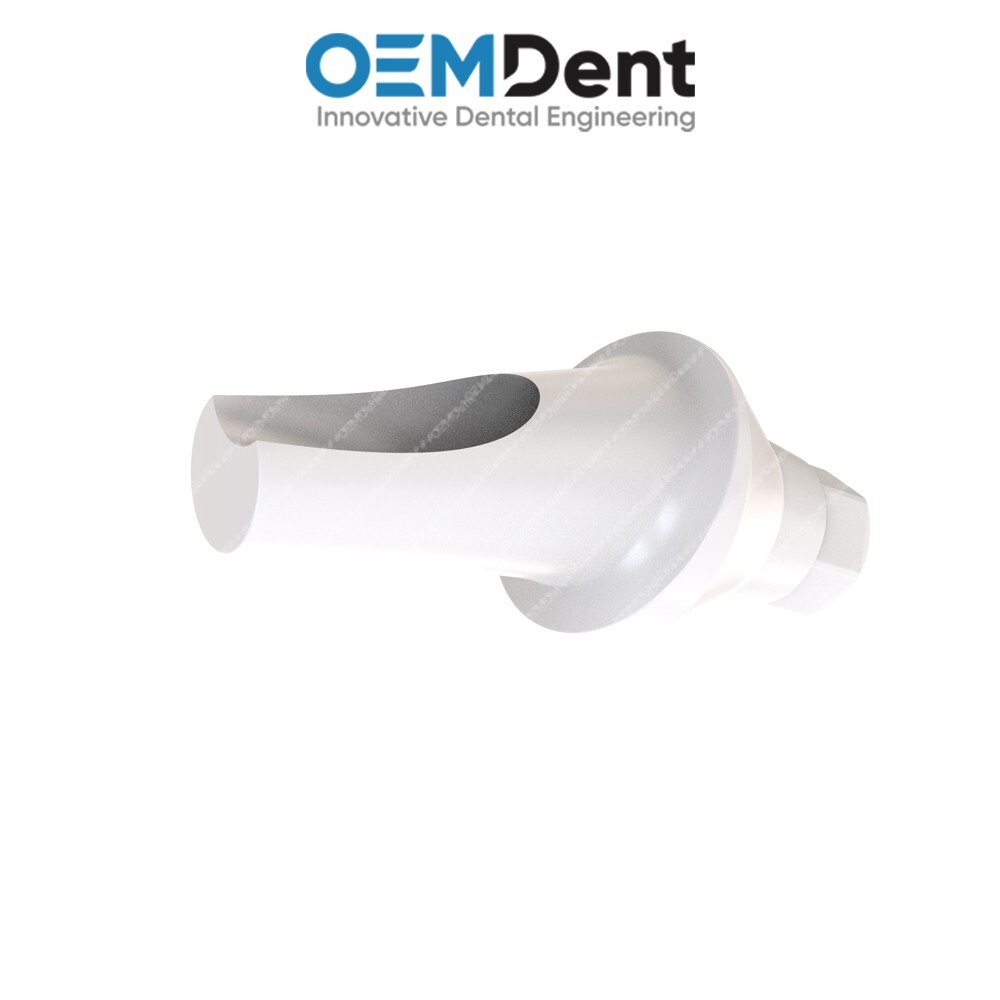 Peek Temporary Anatomic Angled Prosthetics 15° Compatible DSI® RP Conical