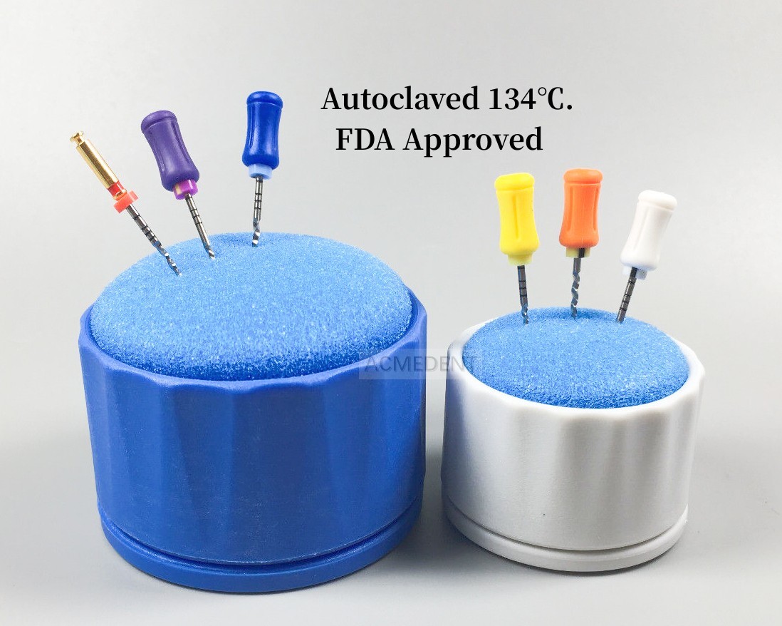 Dental Endo Cleaner File Holder Endodontic Root Canal Sterilize Large Small