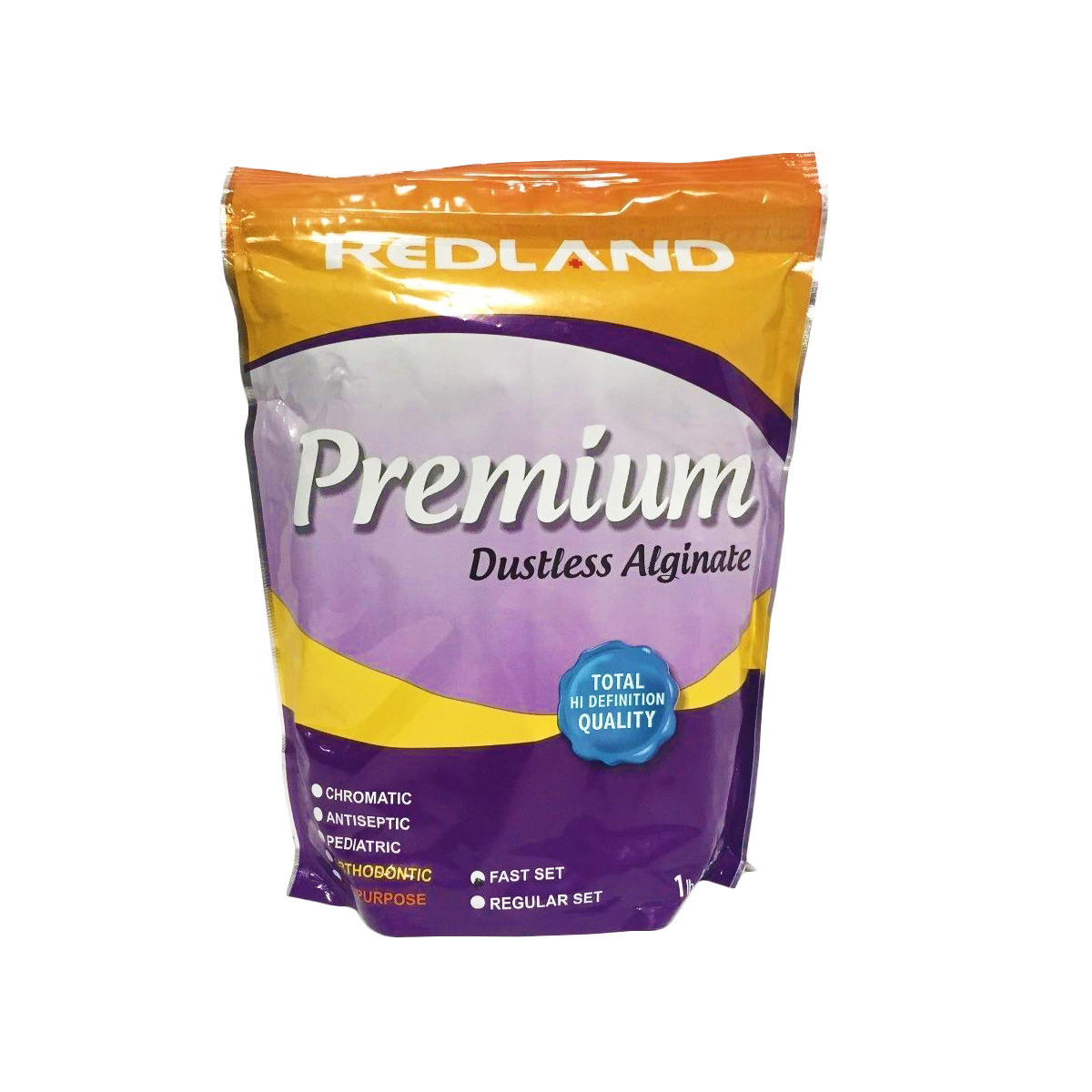 Redland Dental Fast Set / Regular Set Premium Dustless Alginate 1 LB 10/Pack