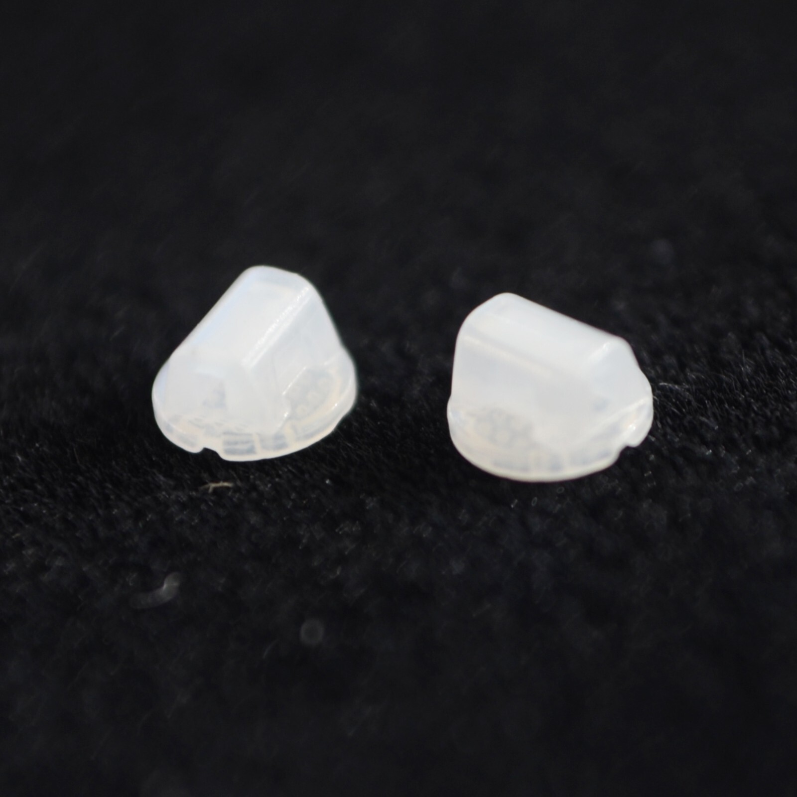 J&J Ortho™ Orthodontic White Ceramic Bondable Rotation Button Tube (10/pk)