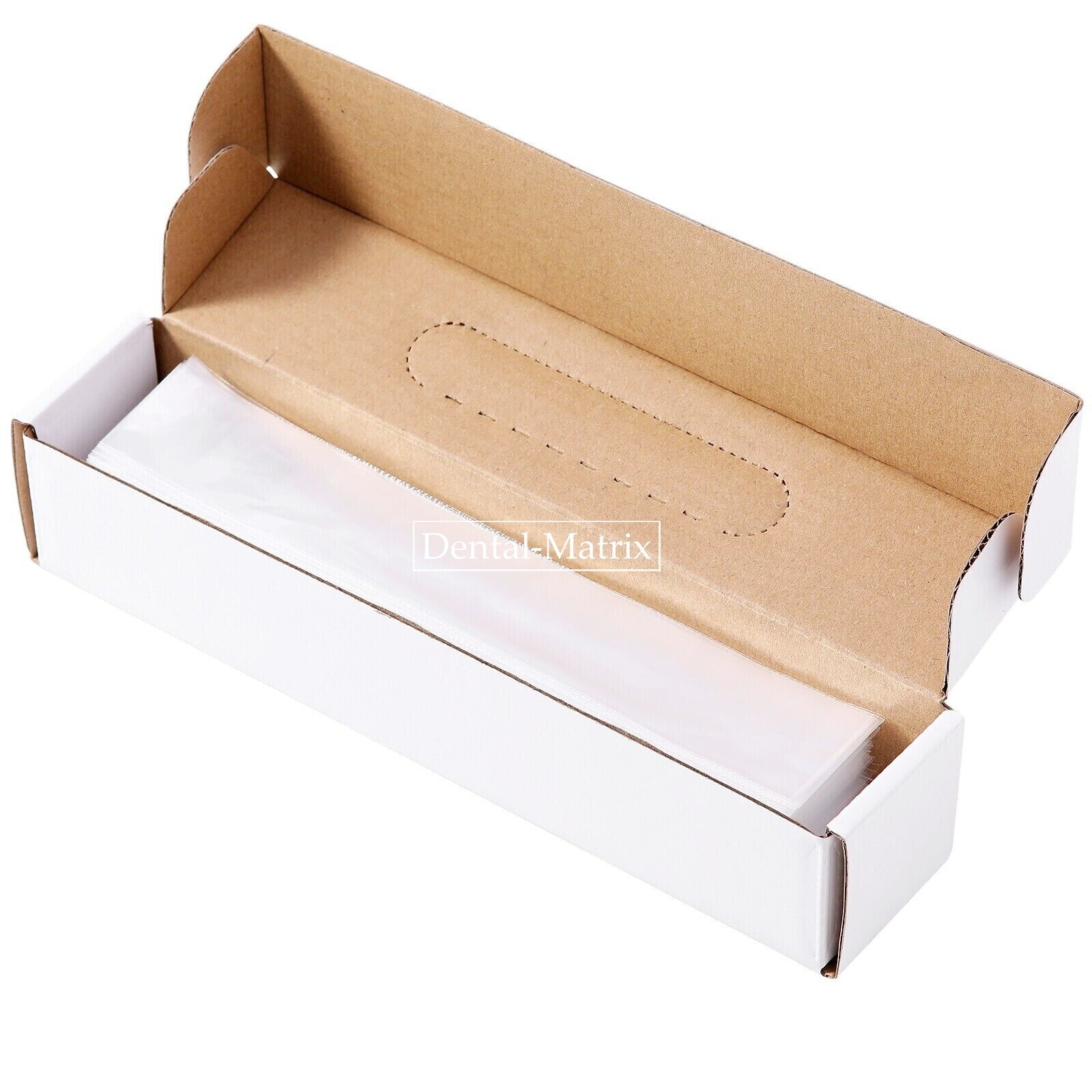 500 Disposable Plastic Digital X-Ray Sensor Cover Dental Barrier Sleeve 4.5x20cm