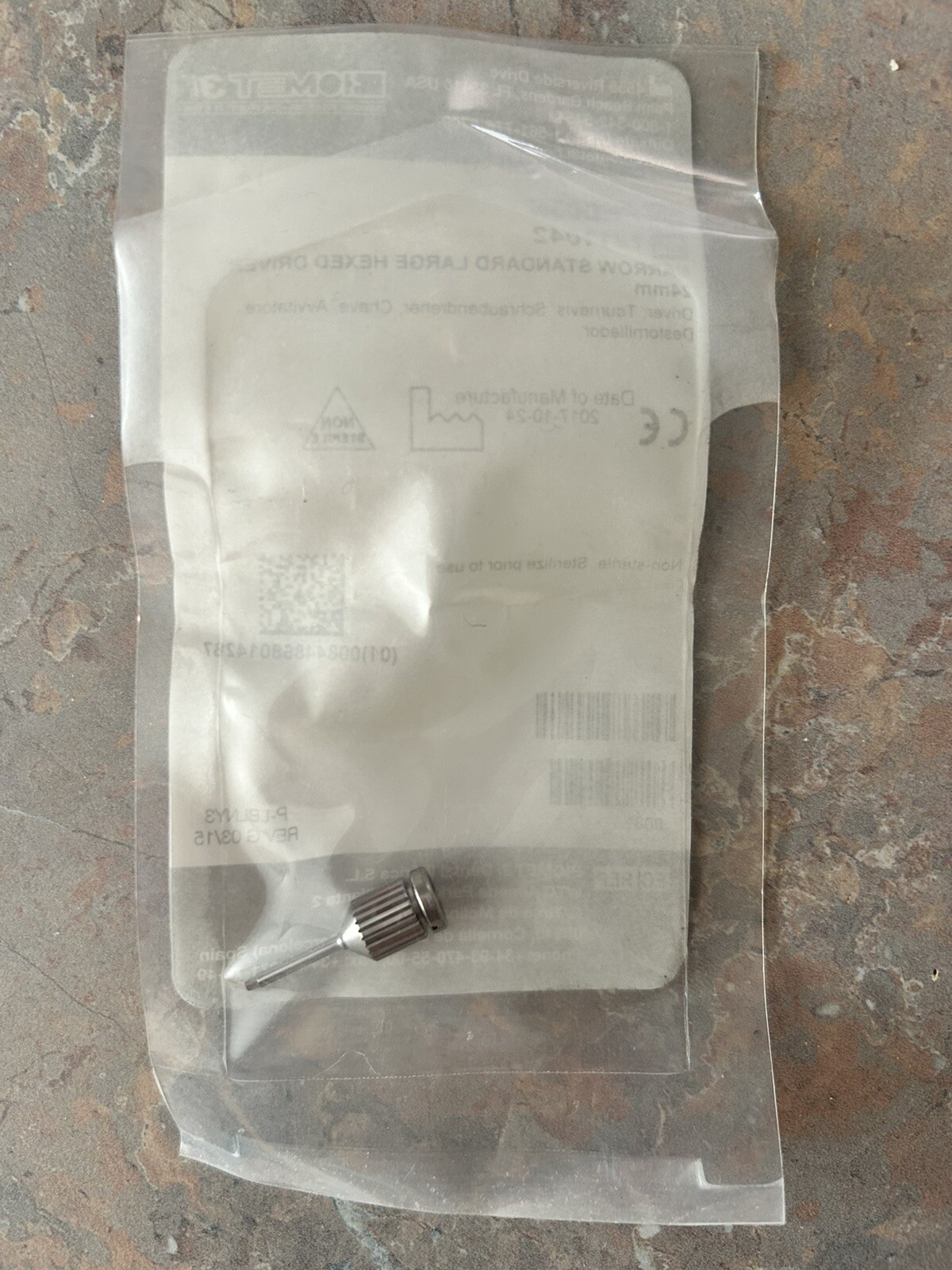 Biomet 3i Certain Temporary Hexed Cylinder 24mm  ref PHD03N