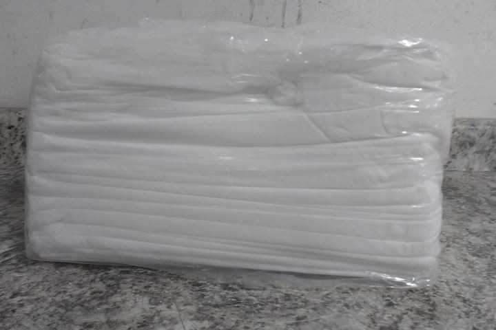 Action Chemical PP110-L 30 Pk Size L White Polypropylene Disposable Lab Coat