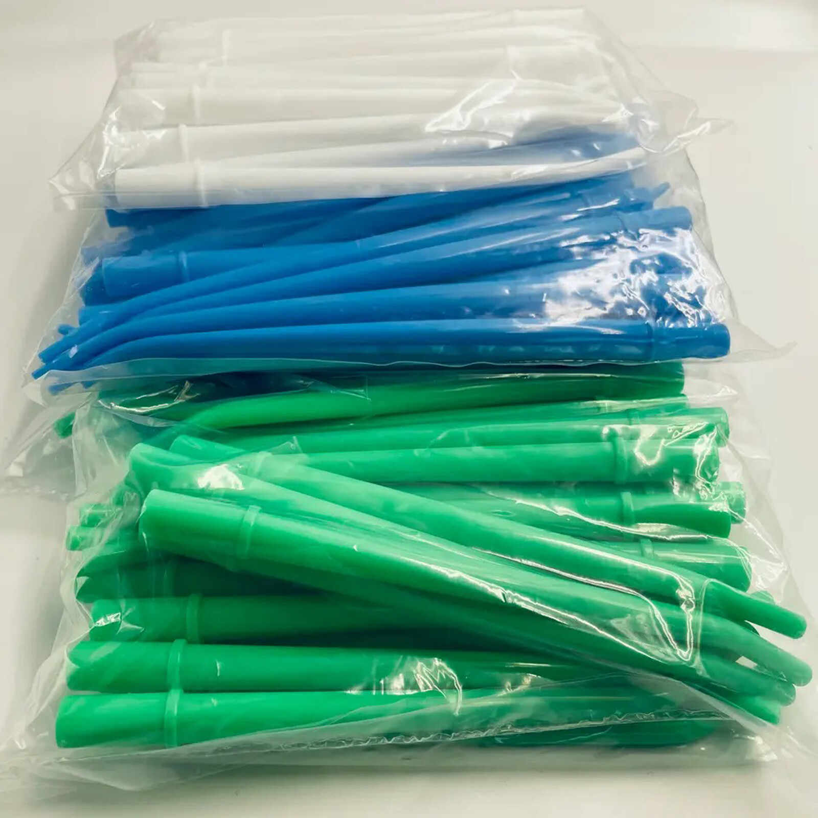 Autoclavable Dental Surgical Aspirator Suction Saliva Ejector Tip, 100PS(4 Bags)