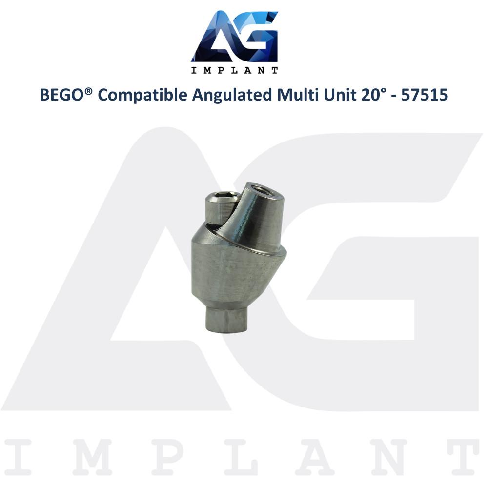 10 Angulated Multi Unit 20° Prosthetic Compatible with BEGO® – 57515 Dental Lab