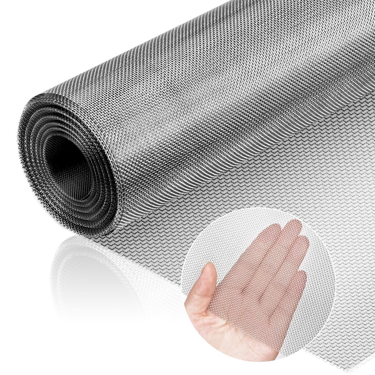 Stainless Steel Mesh Screen 16×144 – 20 Mesh, Rust-Resistant