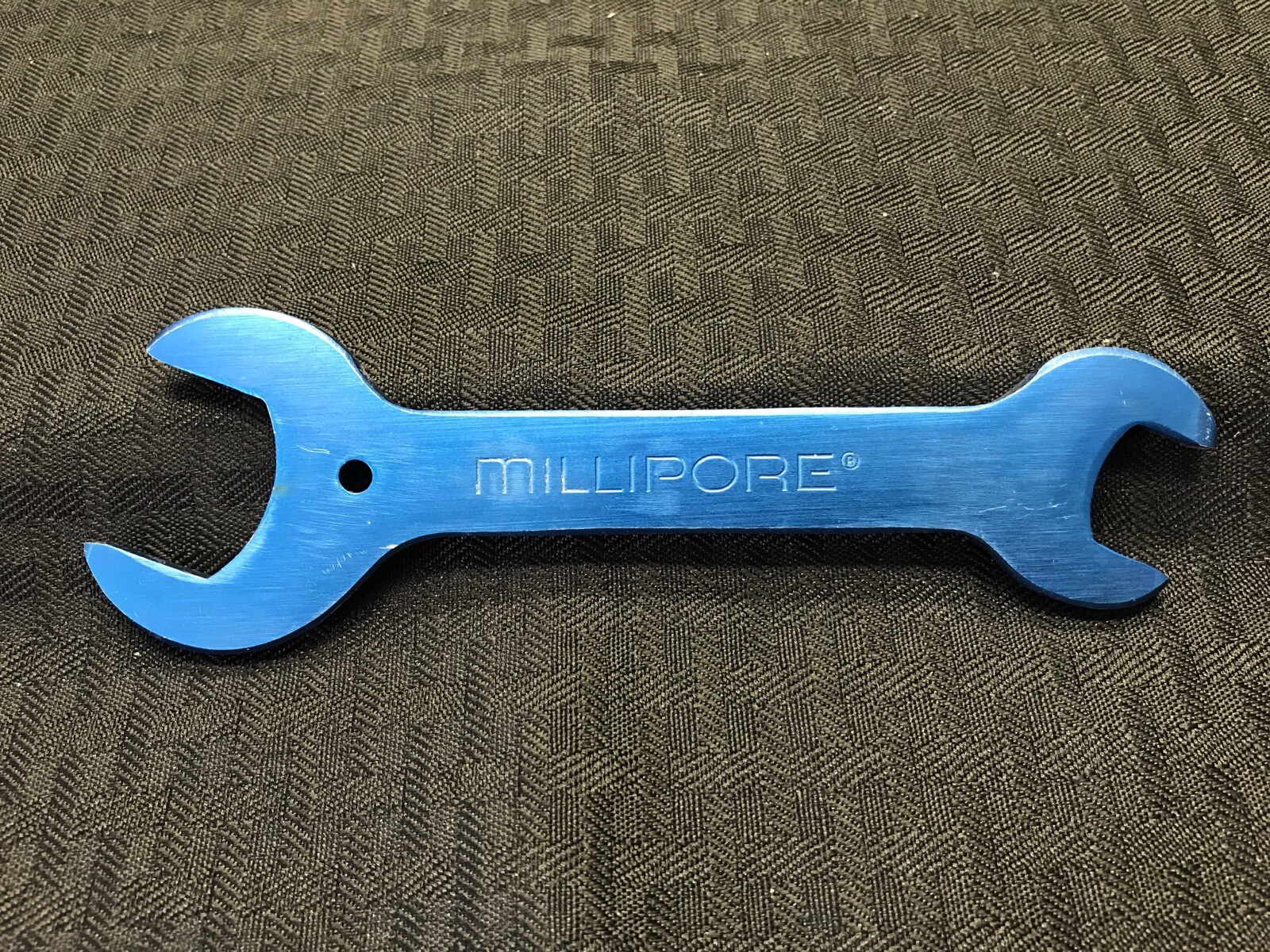 MILLIPORE AN Aluminum Spanner Wrench Tool 1” and 11/16” AN-16 Blue