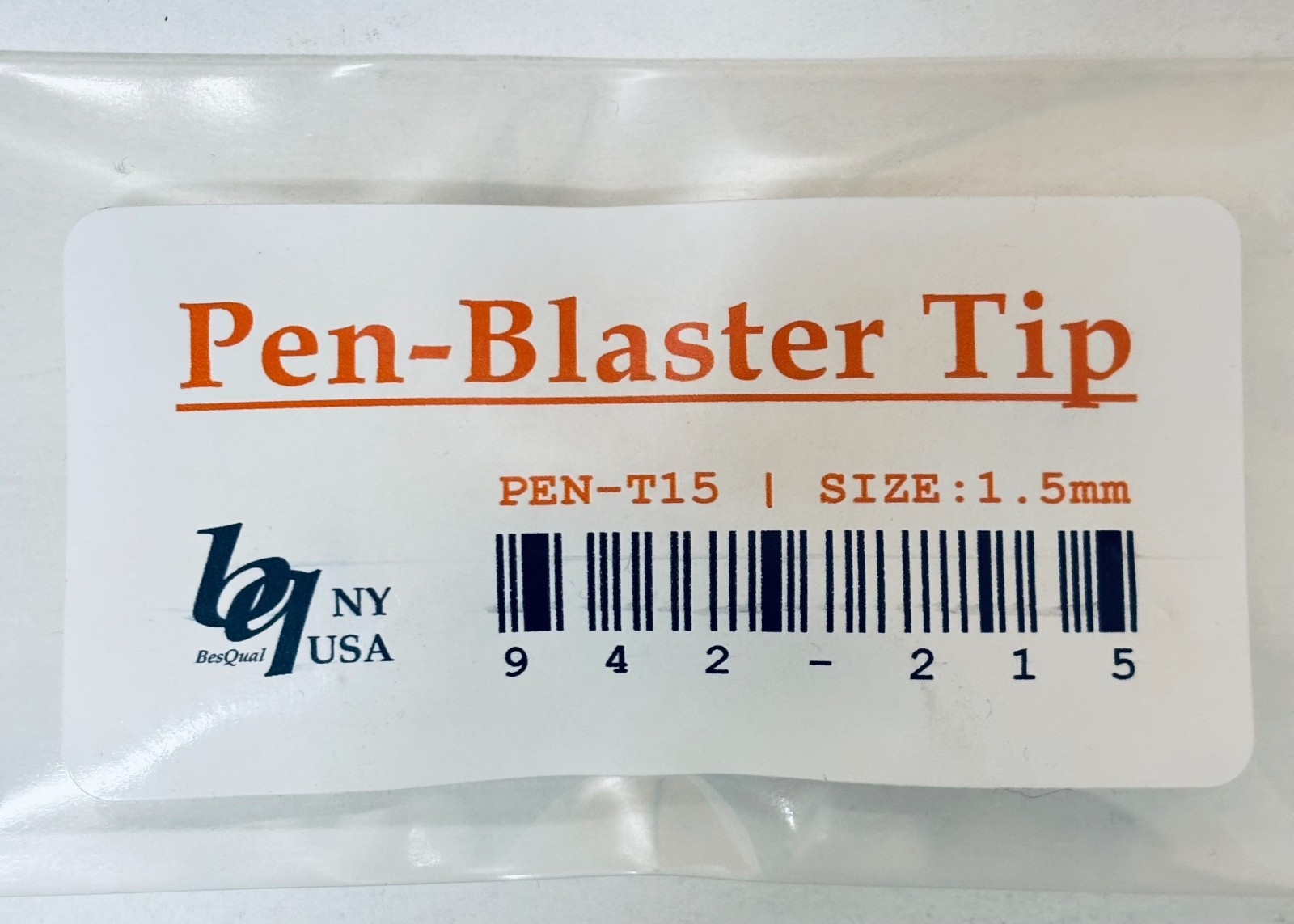 Sand Blaster Tip 1.5mm (GOLD) & 2.0mm (BLUE) ( Ho Do Ri )