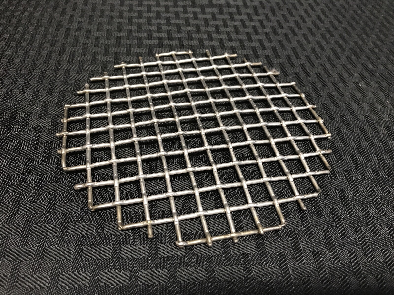 Stainless Steel Lock Crimped Weave Wire Cloth Mesh 0.4280” 6-5/8” x 6-1/2” OD