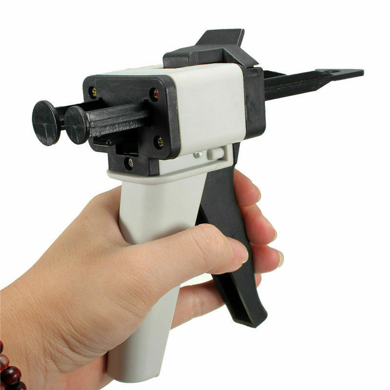 Dental Impression Mixing Dispensing Universal Dispenser Caulking 1:1 1:2 Tips