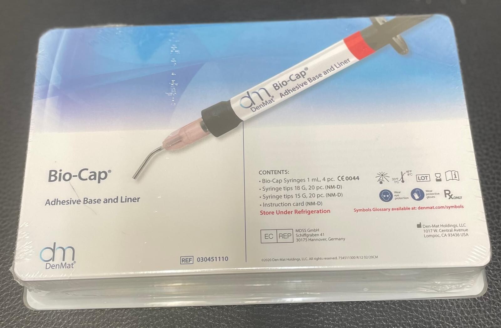 Bio-Cap® Kit Adhesive Base and Liner