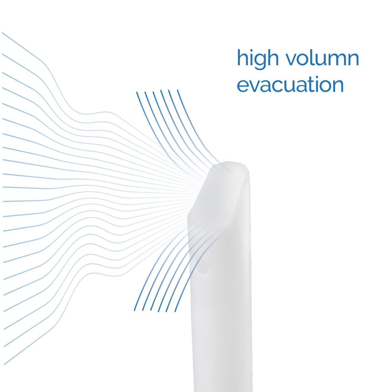 100Pcs Dental HVE Suction Tips, Dental Evacuation Tips, High Volume Evacuator Ti