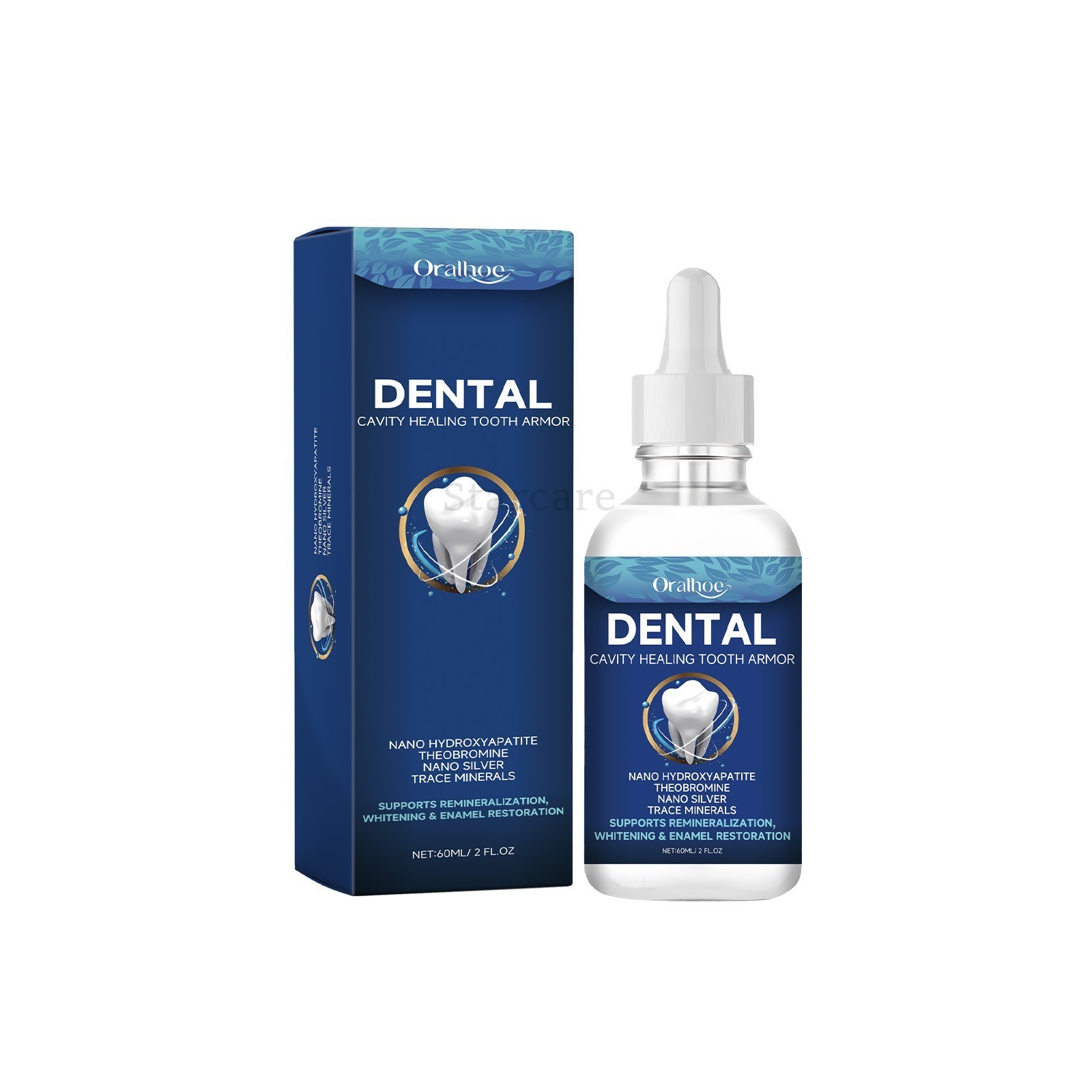 Dental Tooth Care Solution Cavity Healing Tooth Armor Repair Liquid 60ml/Bottle