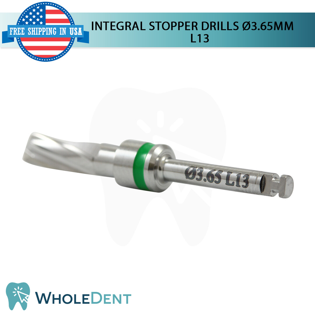 Surgical Integral Stopper Drill Ø3.65 External Irrigation Dental Implant