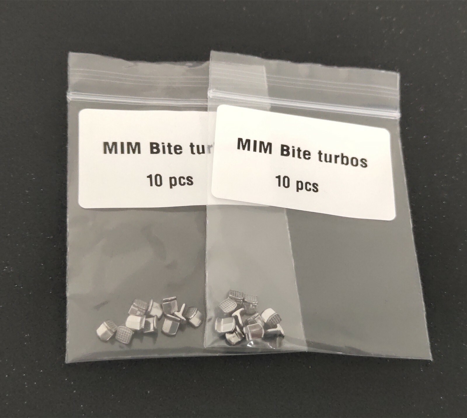 10Packs 100 Pcs Dental MIM Bite Bulider Bite Turbos For Deep Bite Coorection