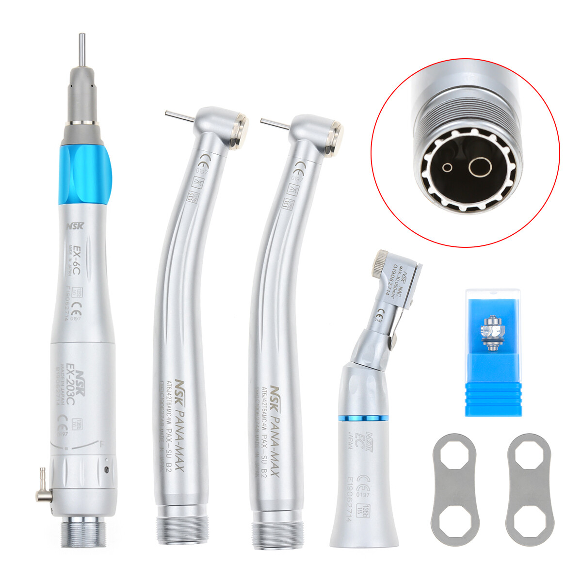 Dental Mobile Unit GU-P209 Strong Suction+Scaler+Curing Light+NSK Handpieces 4H