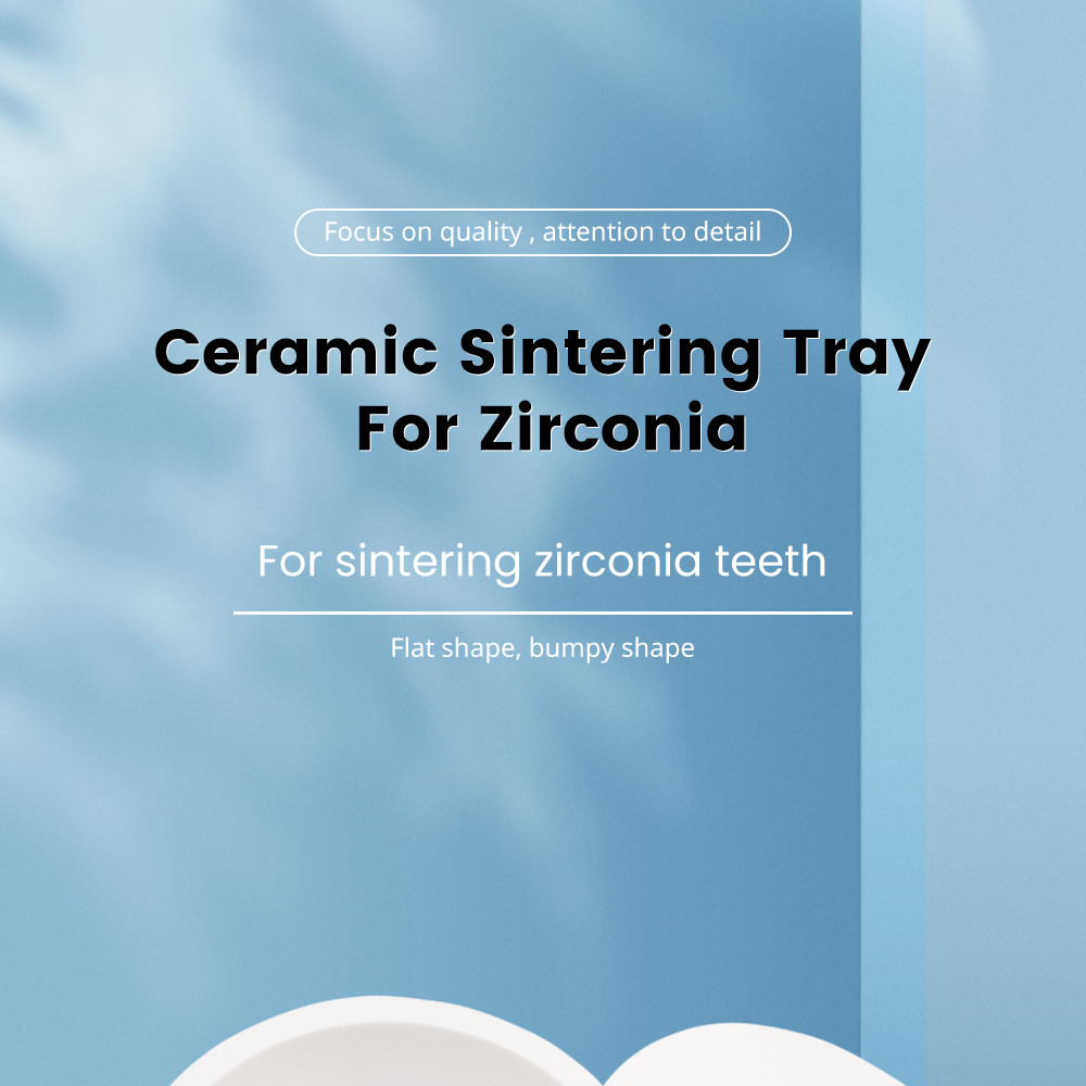 Zirconia Sintering Tray Plate Round Flat Diameter for Dental Lab 100-120mm