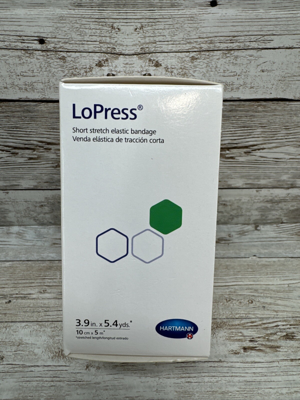 1 Box LOPRESS HARTMANN 42400000 3.9″ X 5.4 YDS COMPRESSION BANDAGE