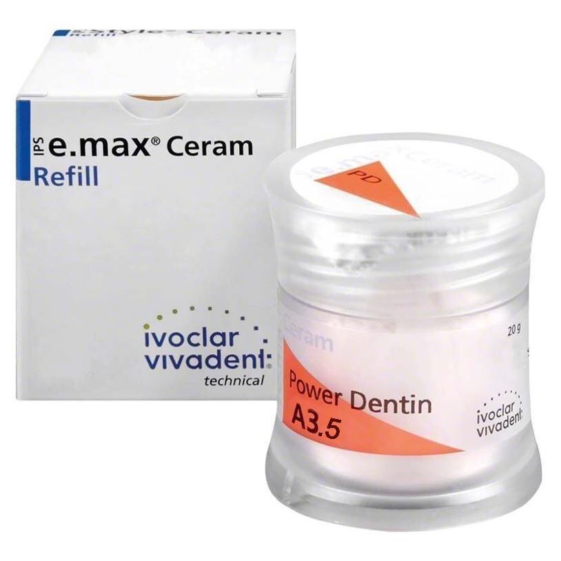 *1-Piece* Ivoclar Vivadent IPS e.max Ceram 20g Power Dentin A3.5/PI 1 PD 681331