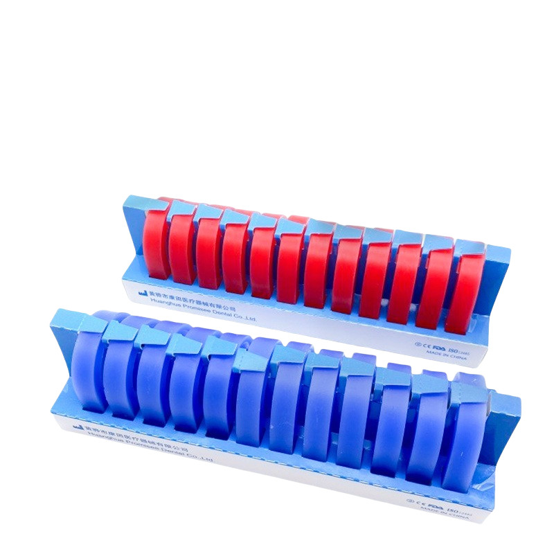 Dental U Shape Base Wax Rim Denture Casting Bite Block Occlusal Rim Model
