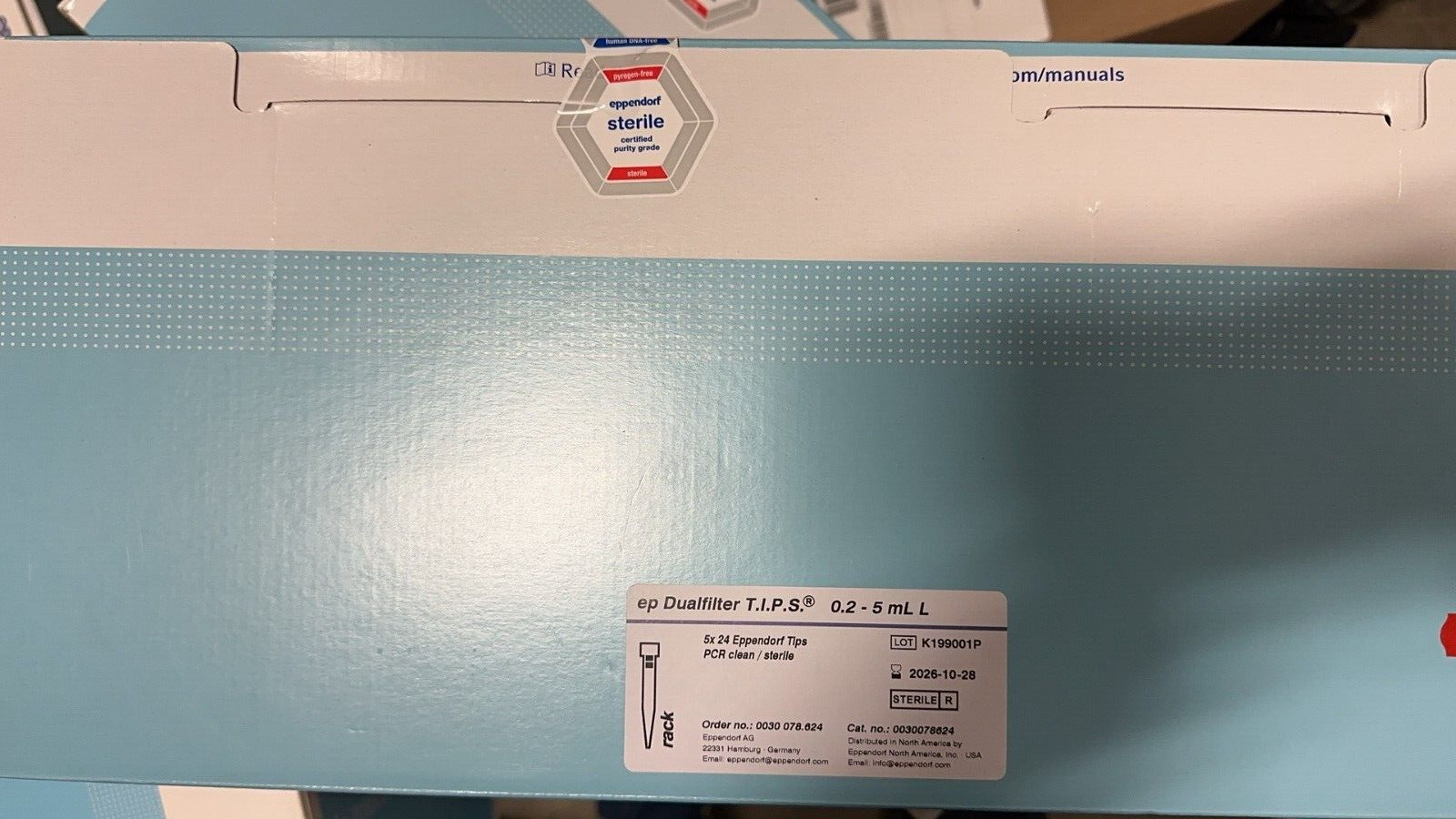 Eppendorf Combitips Advanced Biopur 0.1 mL 0030089618, 88 pcs