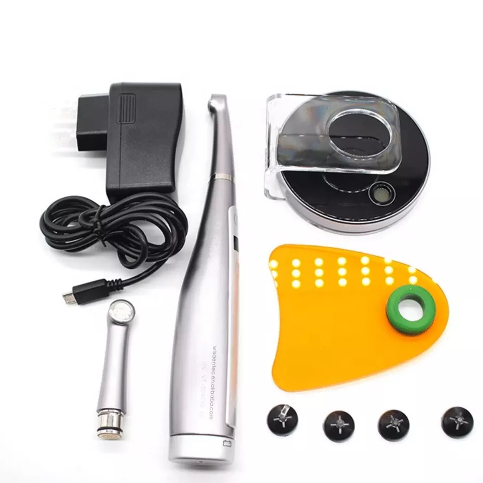 VRN-VAFU Dental LED Curing Light 420-480nm Resin Cure Lamp with Caries Detector