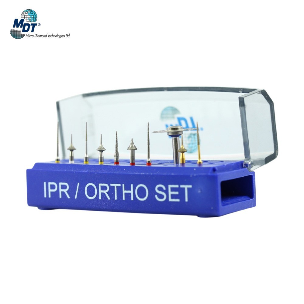MDT IPR Ortho Diamond Coated Bur and Disc Dental Set Interproximal Reduction Kit