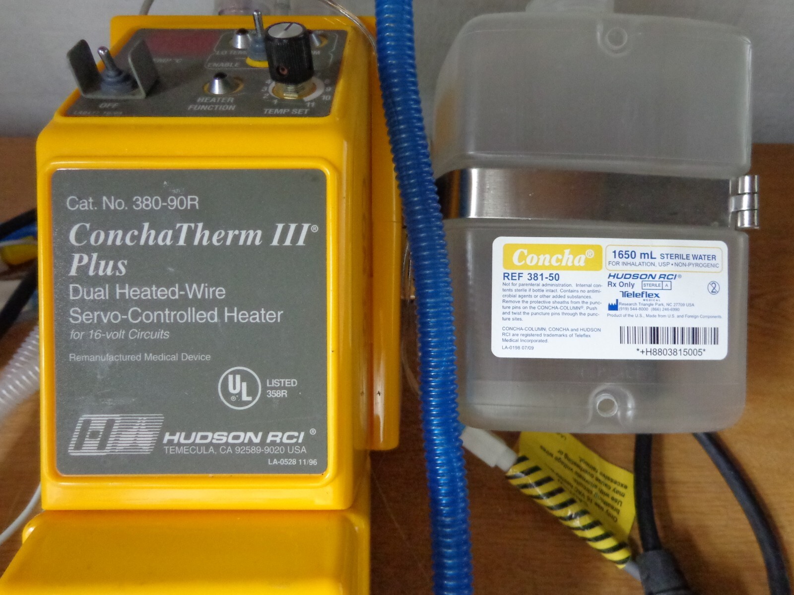 380-90R Hudson RCI Teleflex Conchatherm III Plus Servo-Controlled Heater Wire