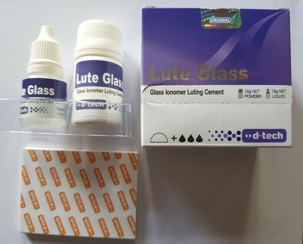 D Tech Lute Glass Ionomer Luting Cement Material Type