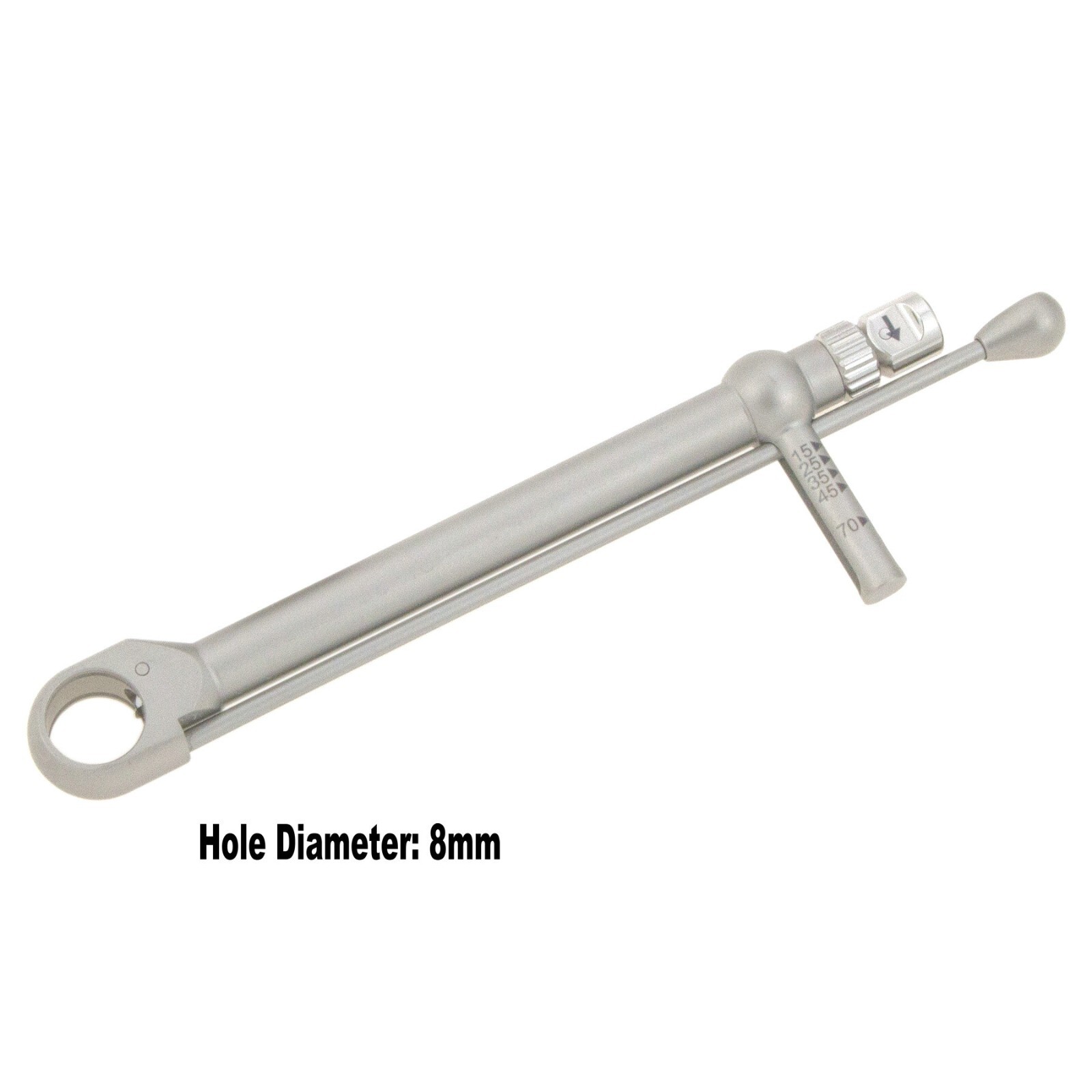 Implant 8mm Torque Wrench fits Nobel Biocare Manual Ratchet Instrument 15-70 NCM