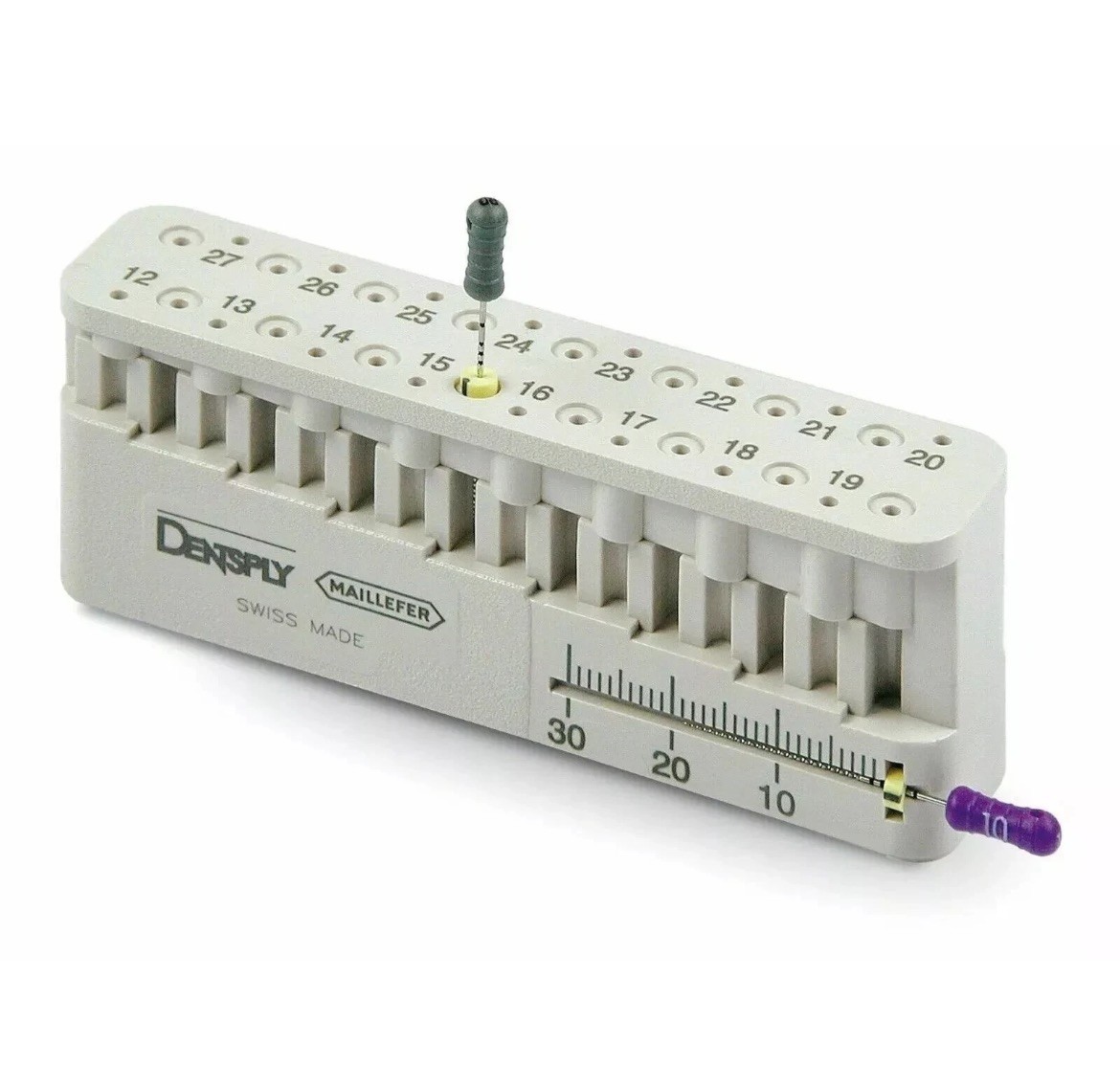DENTSPLY MINI-ENDO-BLOC, Endo Measuring Block OEM regla endo anillo ring endo