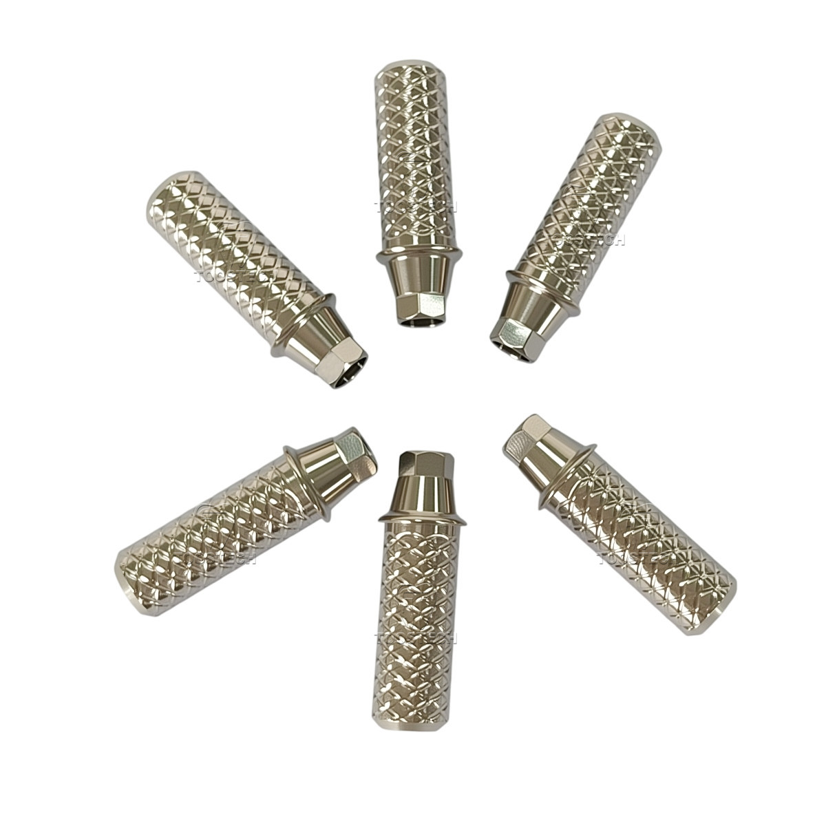 Titanium Temporary Abutment Fits to Hiossen Osstem TS platform Regular and Mini