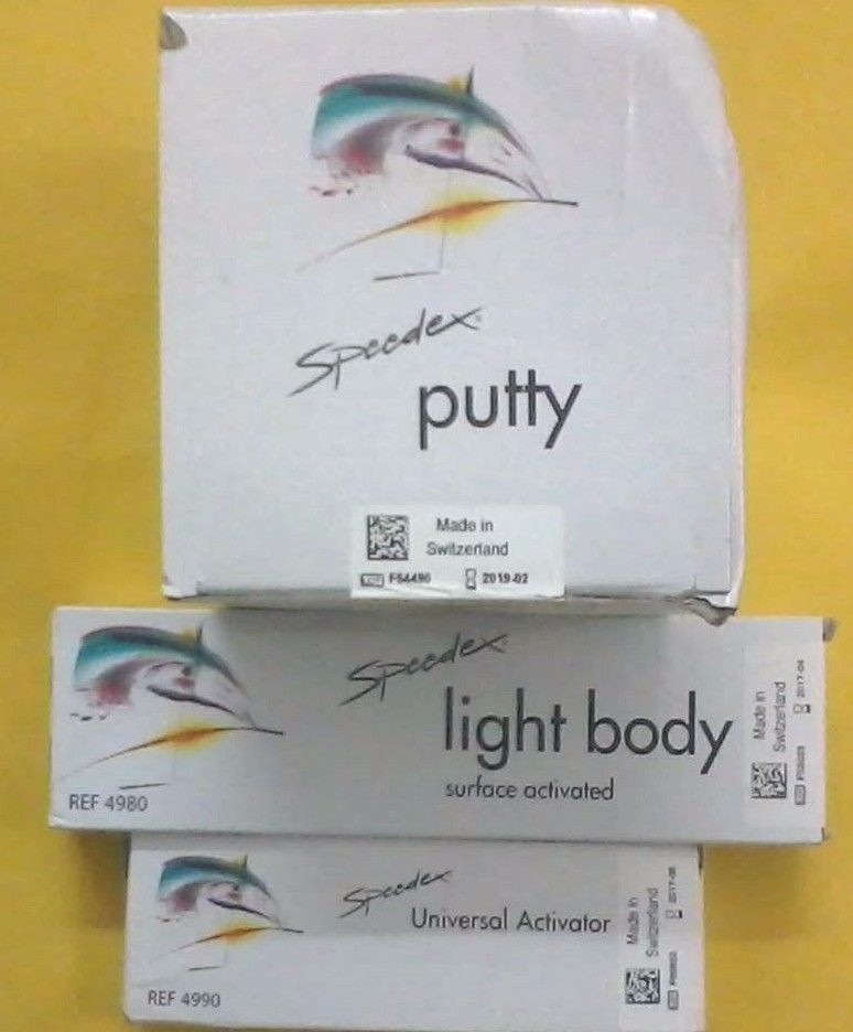 Coltene Speedex Impression Putty Set C-Silicon Impression Material (Free Ship)