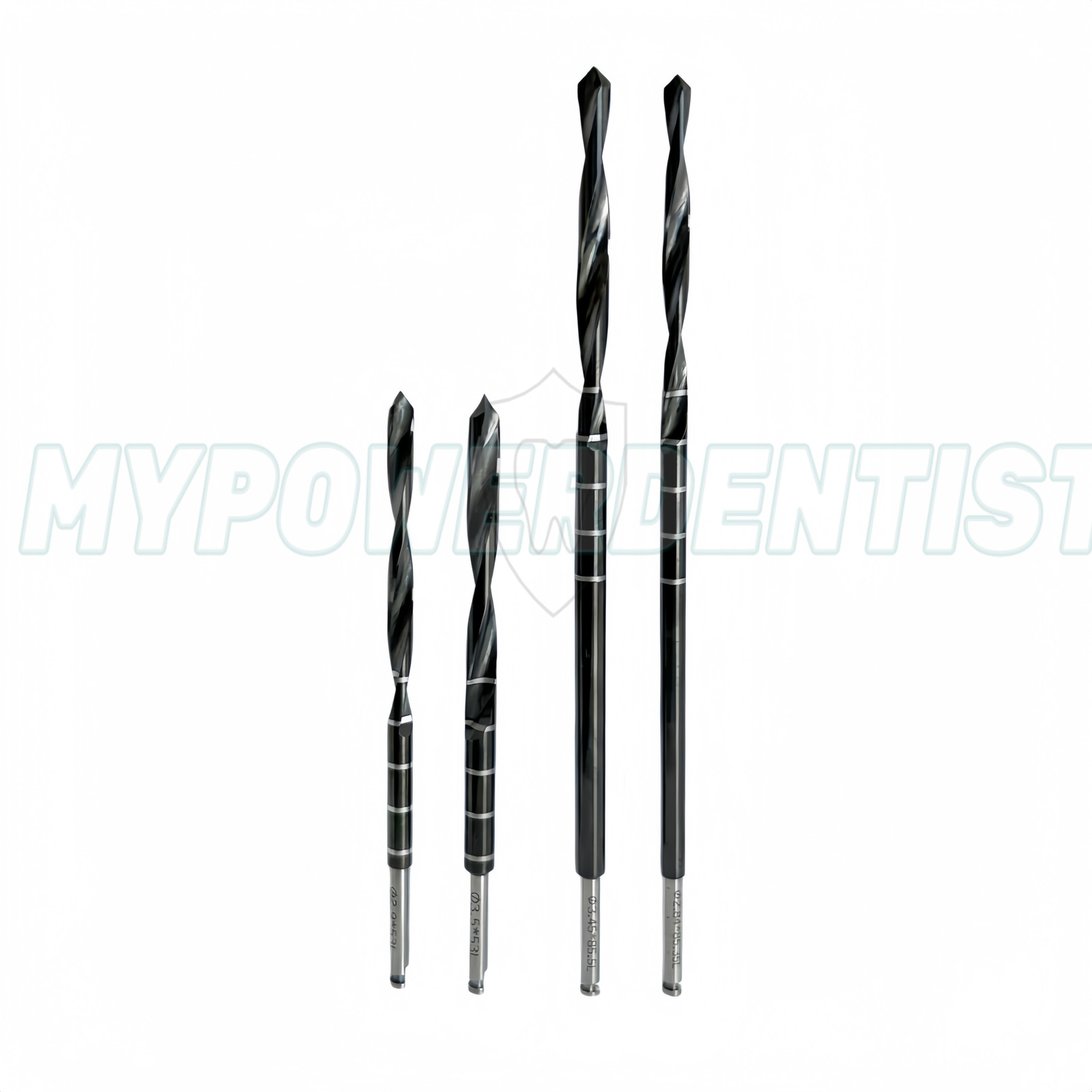 Dental Zygomatic Drill For Zygomatic Im plants DLC Coating Lengthen Drill 4Size