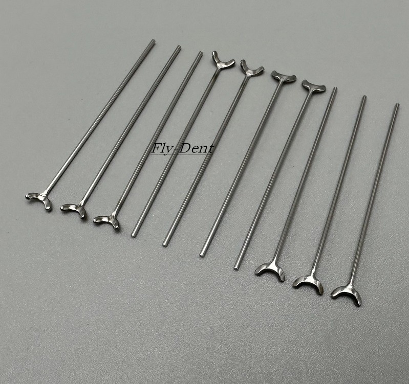 Dental Ortho Y-Type Retainer Clasp Oblique Bar Teeth Position Hold 0.8/0.9/1.0mm