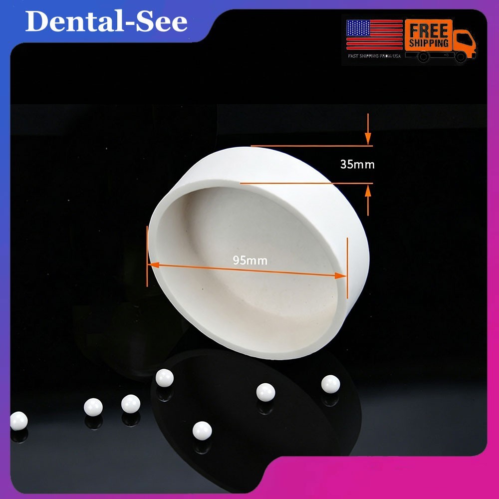 Zirconia Sintering Tray Plate Round For Dental Lab 35*95MM