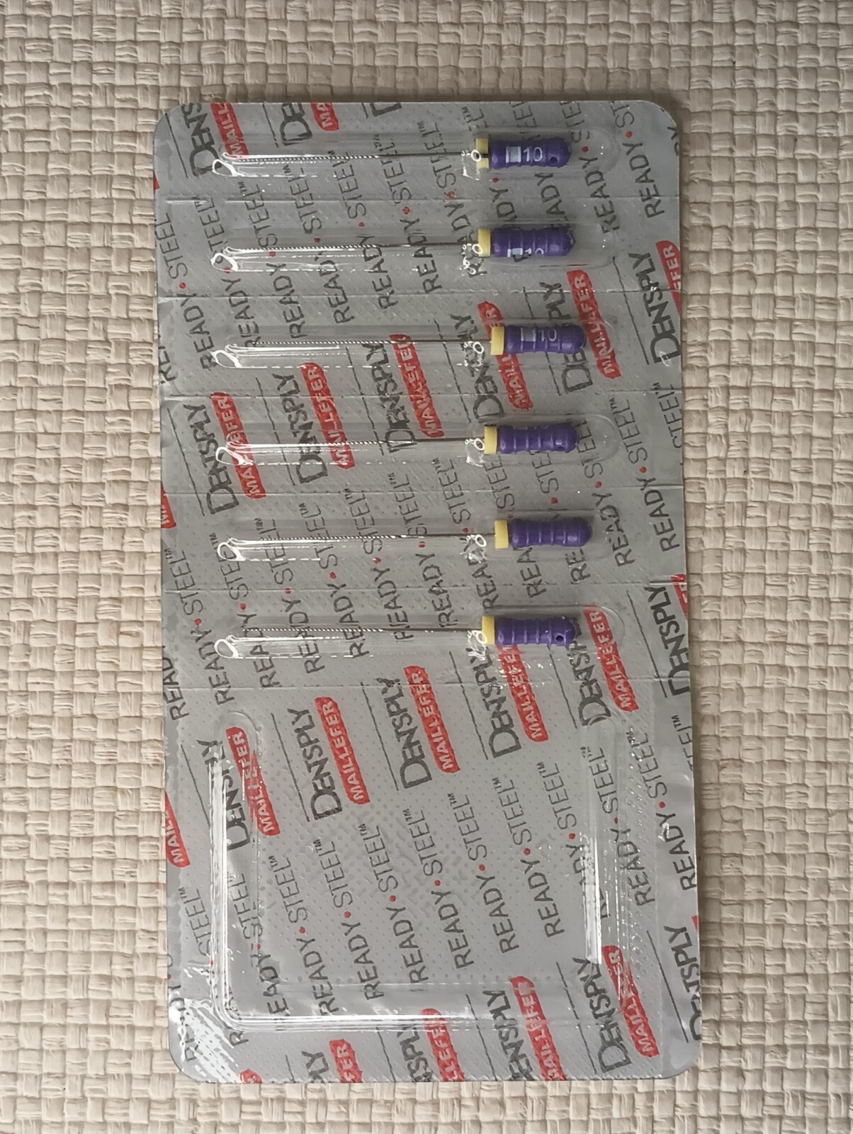 Dentsply Maillefer Endodontic K-Files 6pcs/Pack Ready Steel
