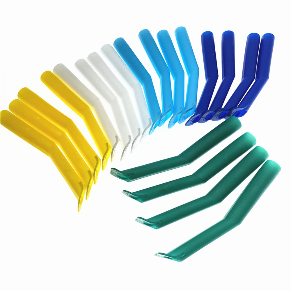 New Dental High Volume Suction Tips Duckbill Evacuation Tips 15mm
