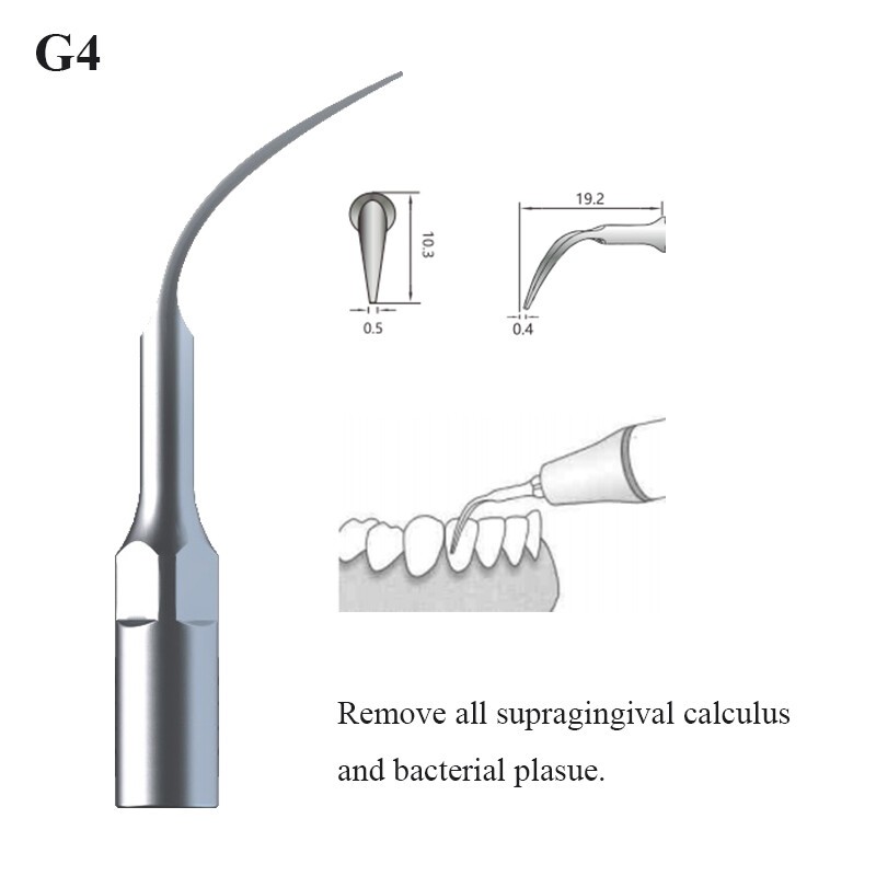 Dental Ultrasonic Scaler Tips Scaling Endo Perio Tips Fit EMS Woodpecker Handle