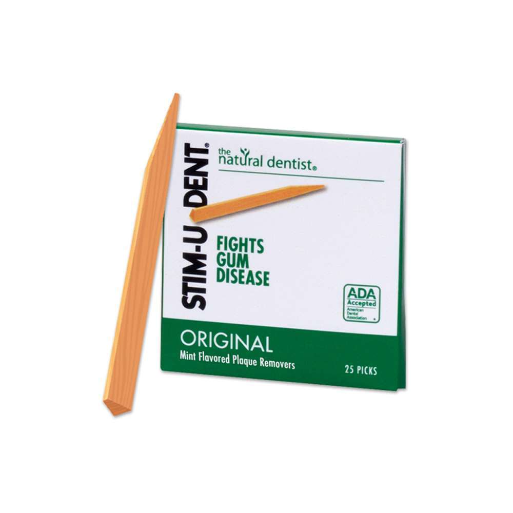 Stim-U-Dent Plaque Removers, Mint, 144/Case