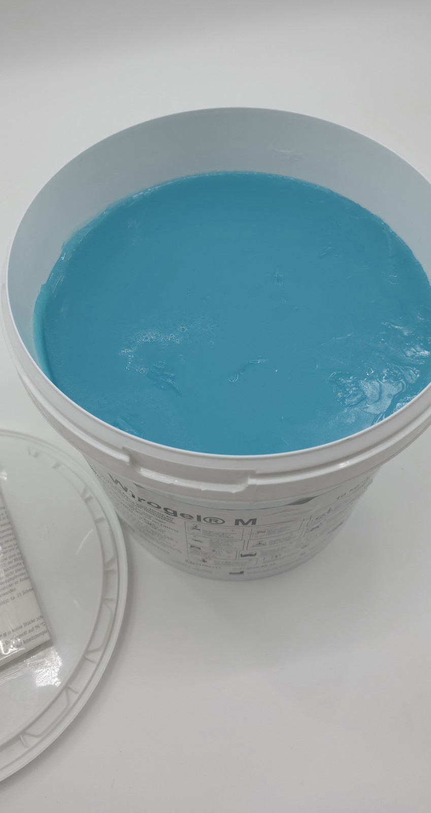BEGO Wirogel M Blue Hydrocolloid Duplicating Material 10 kg Bucket, 2 Flasks