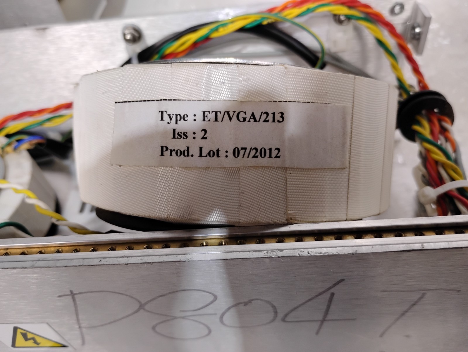 NO TARIFF AGILENT GC CONTROL BEAM UNIT DUAL TOROIDAL ET/VGA/213 ET/VGA/214 UNIT