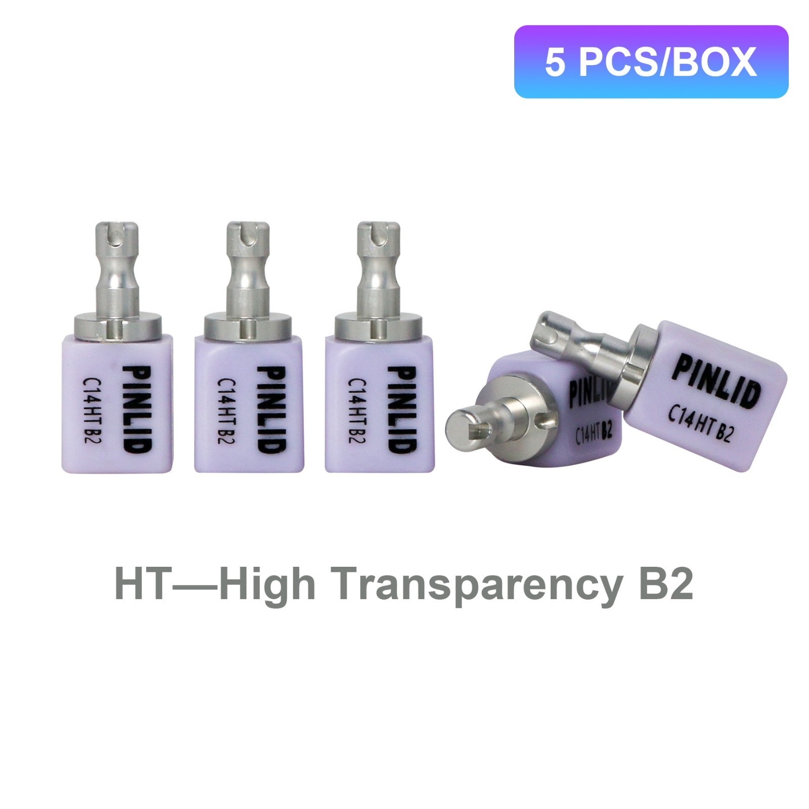 US C14 HT Transparency Glass Ceramic Lithium Disilicate CEREC Emax CAD CAM Block